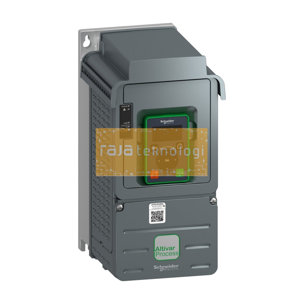 ATV610U40N4 - Variable speed drive ATV610 - 4 kW / 5HP - 380...415 V - IP20