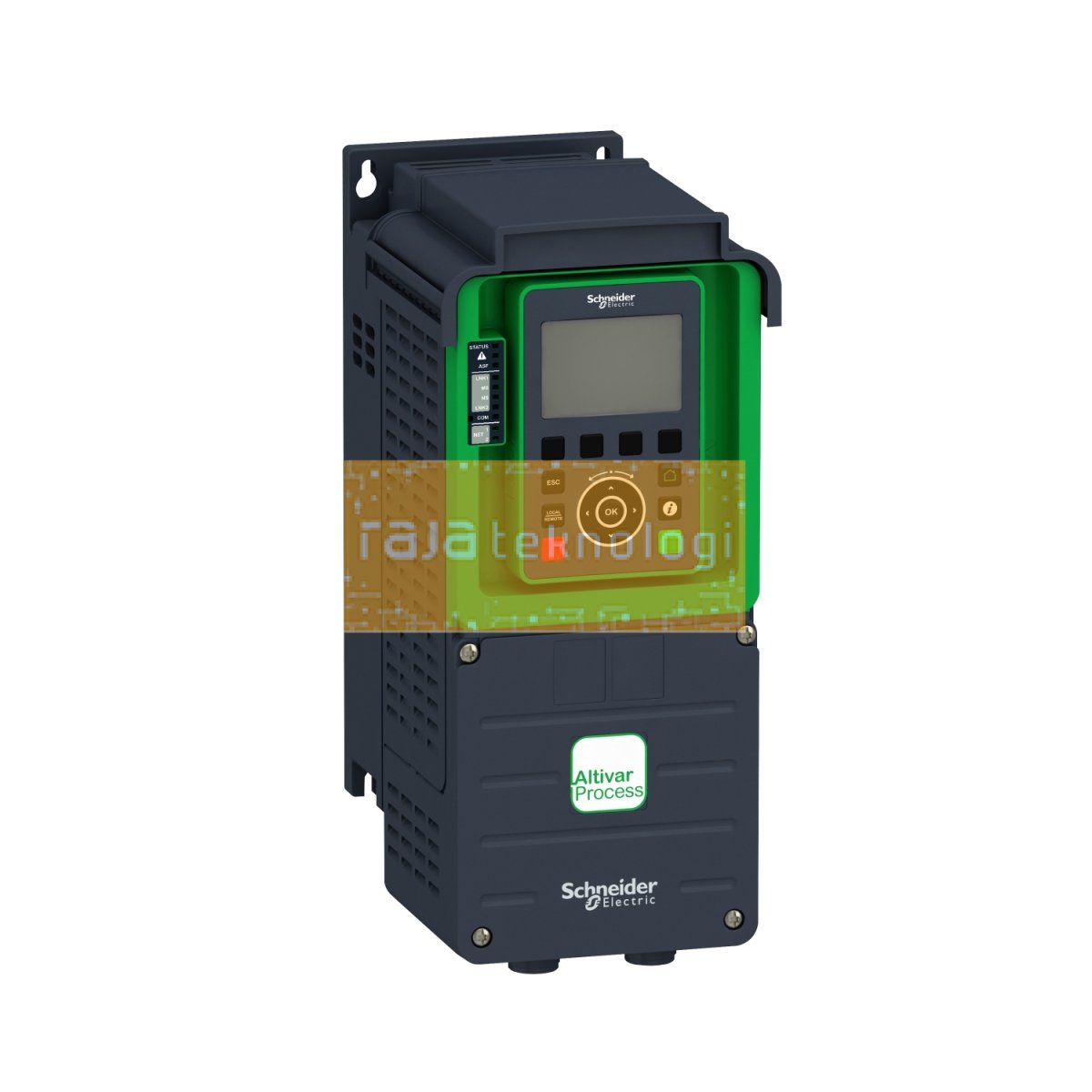 ATV930U22N4 - Variable speed drive - ATV930 - 2,2kW - 400/480V - with braking unit - IP21