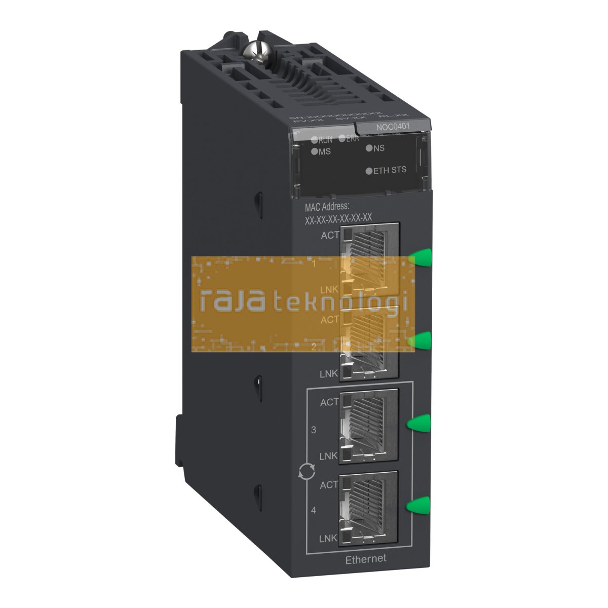 BMXNOC0401 - Ethernet module M340 - 4 x RJ45 10/100