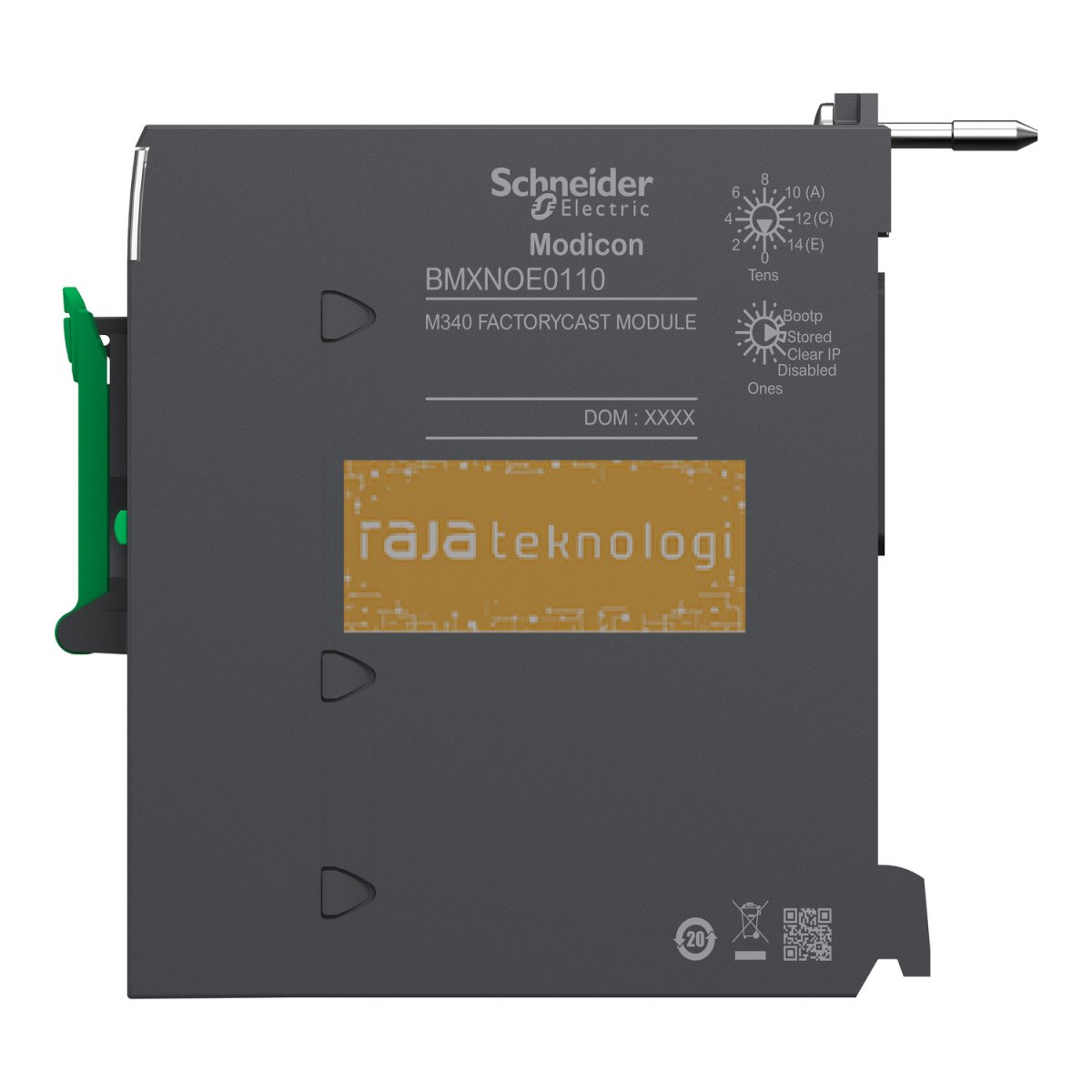 BMXNOE0110 - Ethernet module M340 - flash memory card - internal RAM 16 Mb - 1 x RJ45 10/100 #2