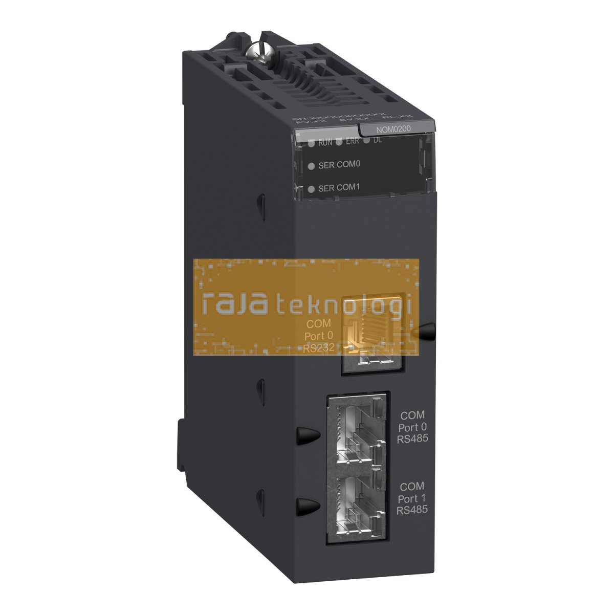BMXNOM0200 - Serial link module with 2 RS-485/232 ports in Modbus and Character mode