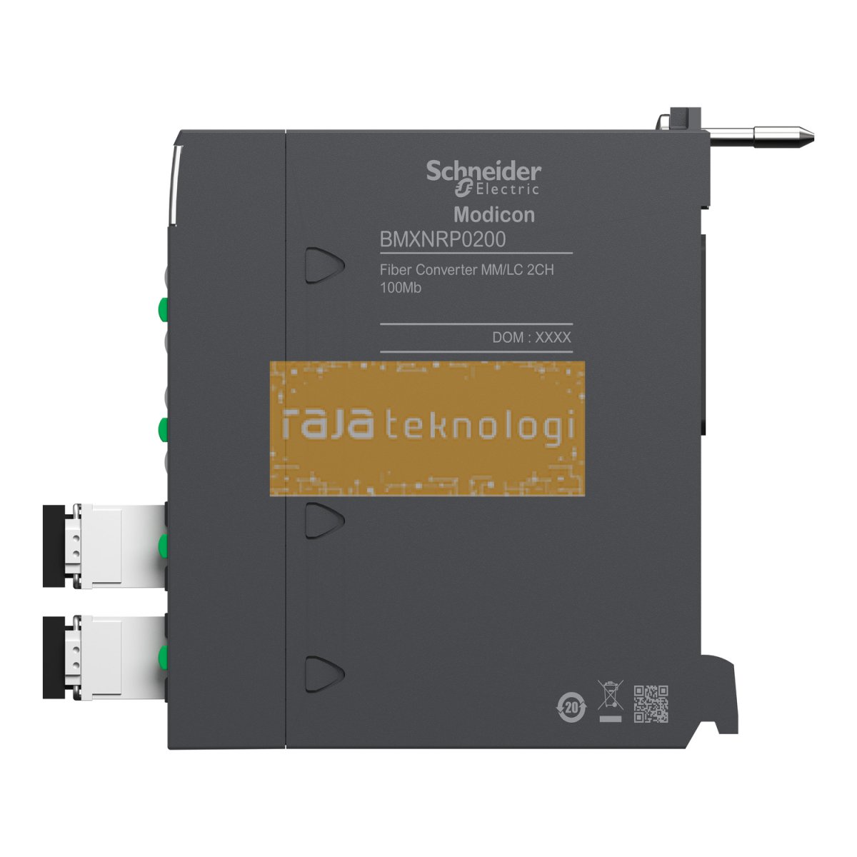 BMXNRP0200 - Fiber Converter MM/LC 2CH 100Mb #2