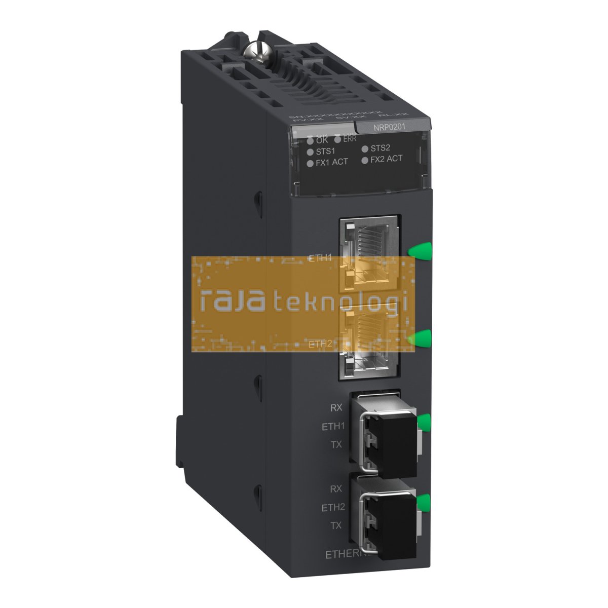 BMXNRP0201 - Fiber Converter SM/LC 2CH 100Mb