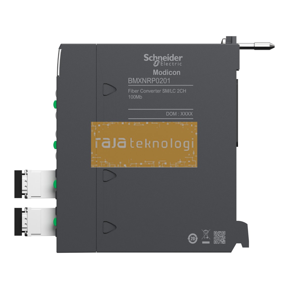 BMXNRP0201 - Fiber Converter SM/LC 2CH 100Mb #3