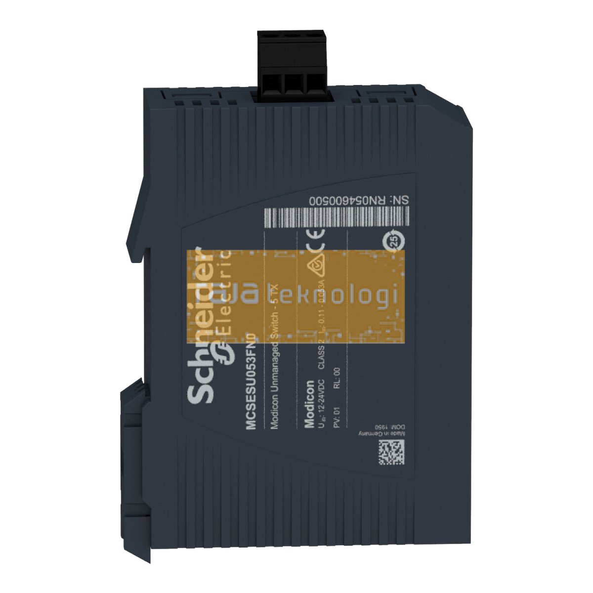 MCSESU053FN0 - Network switch, Modicon Networking, standard unmanaged, 5 ports for copper #2
