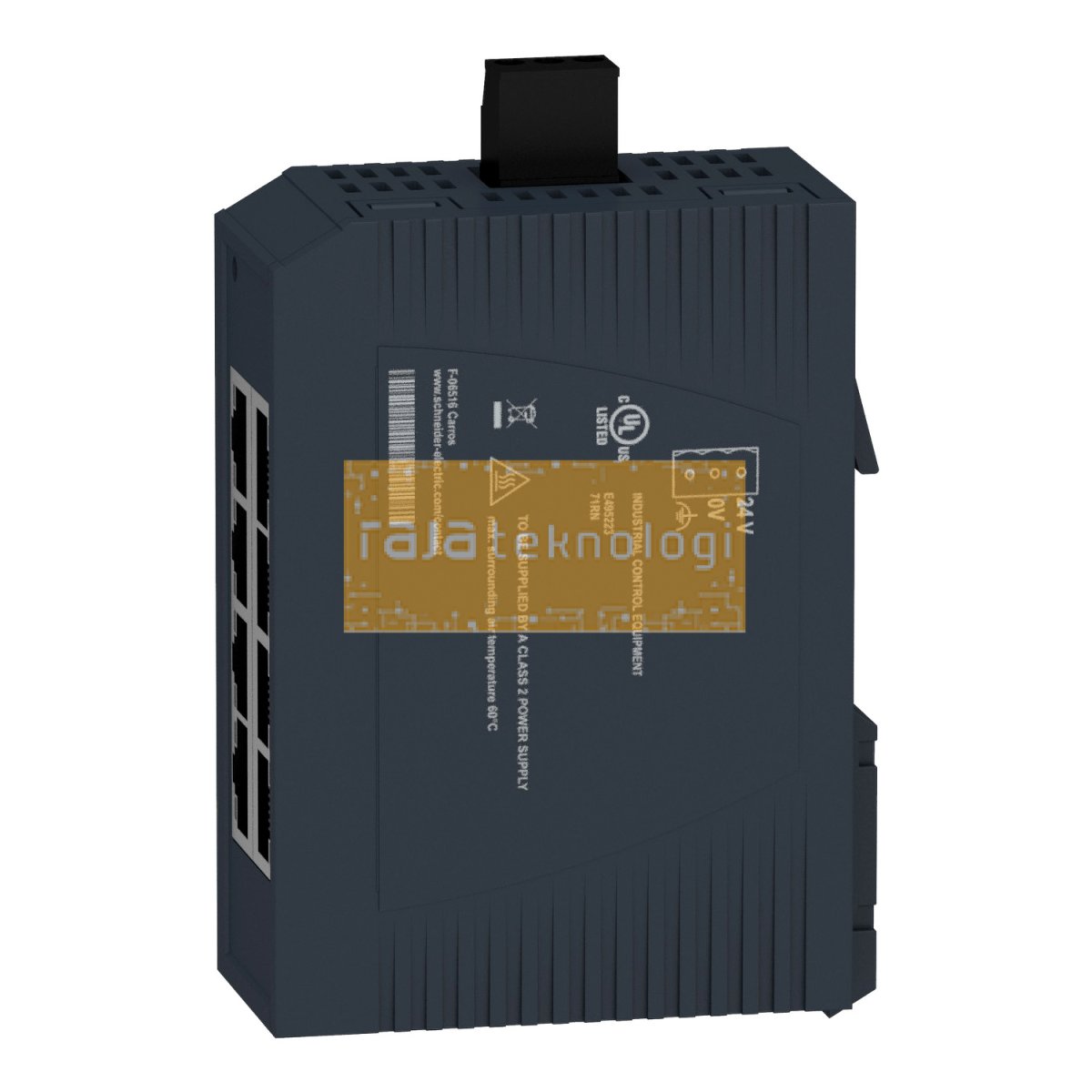 MCSESU083FN0 - Network switch, Modicon Networking, standard unmanaged, 8 ports for copper #5