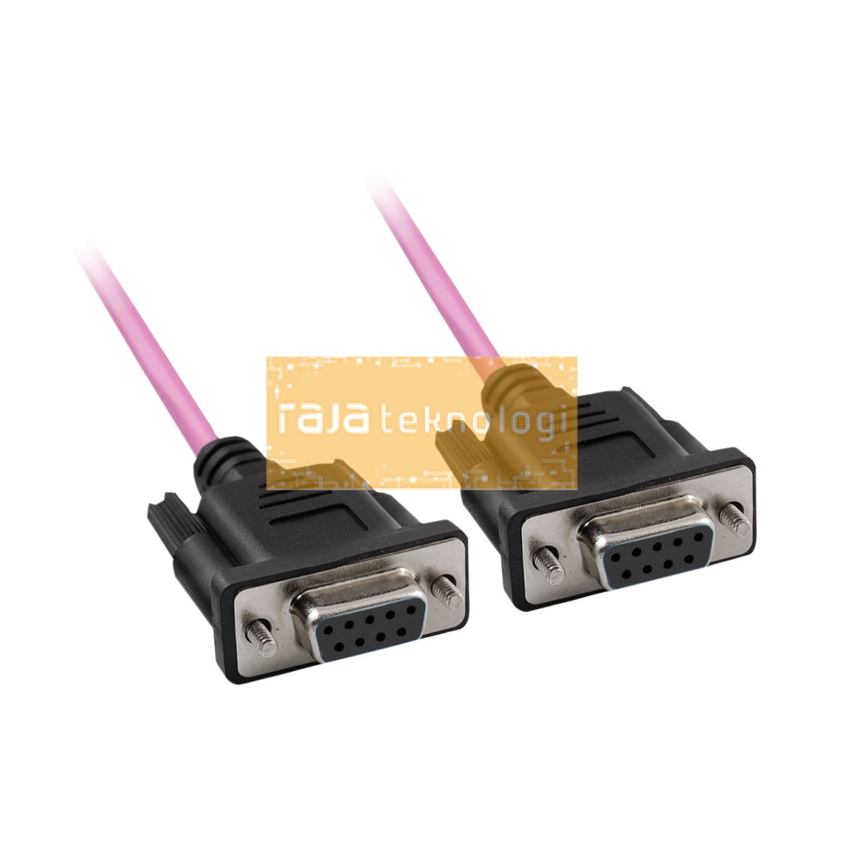 TSXCANCADD3 - CANopen cordset - molded female SUB-D9 connectors - standard - IP20 - 3 m