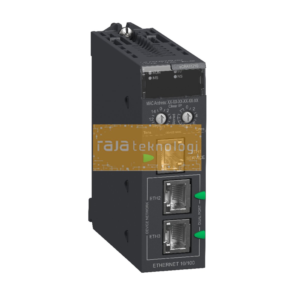 BMECRA31210 - Modicon X80 EIO Drop adapter with Ethernet backplane