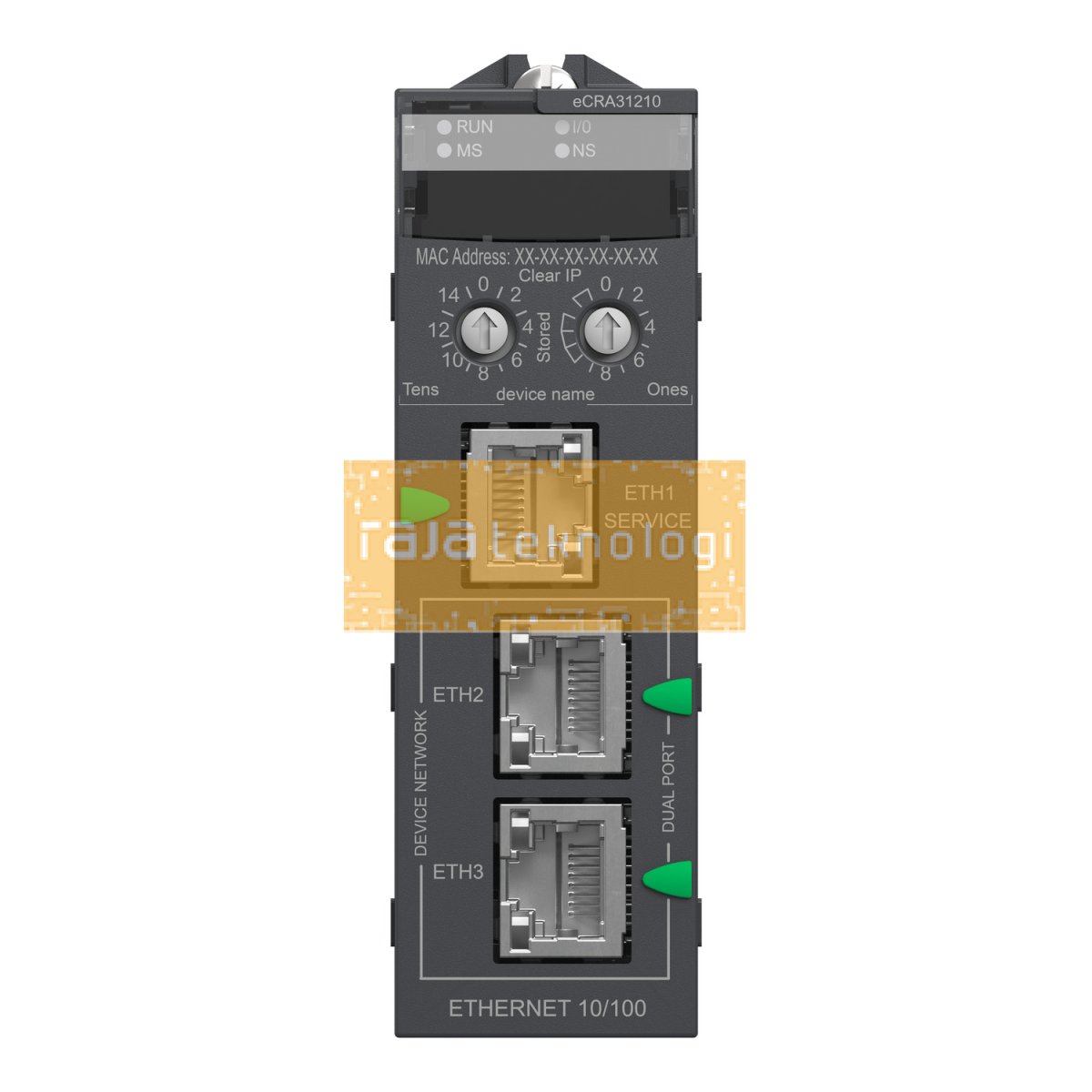 BMECRA31210 - Modicon X80 EIO Drop adapter with Ethernet backplane #4