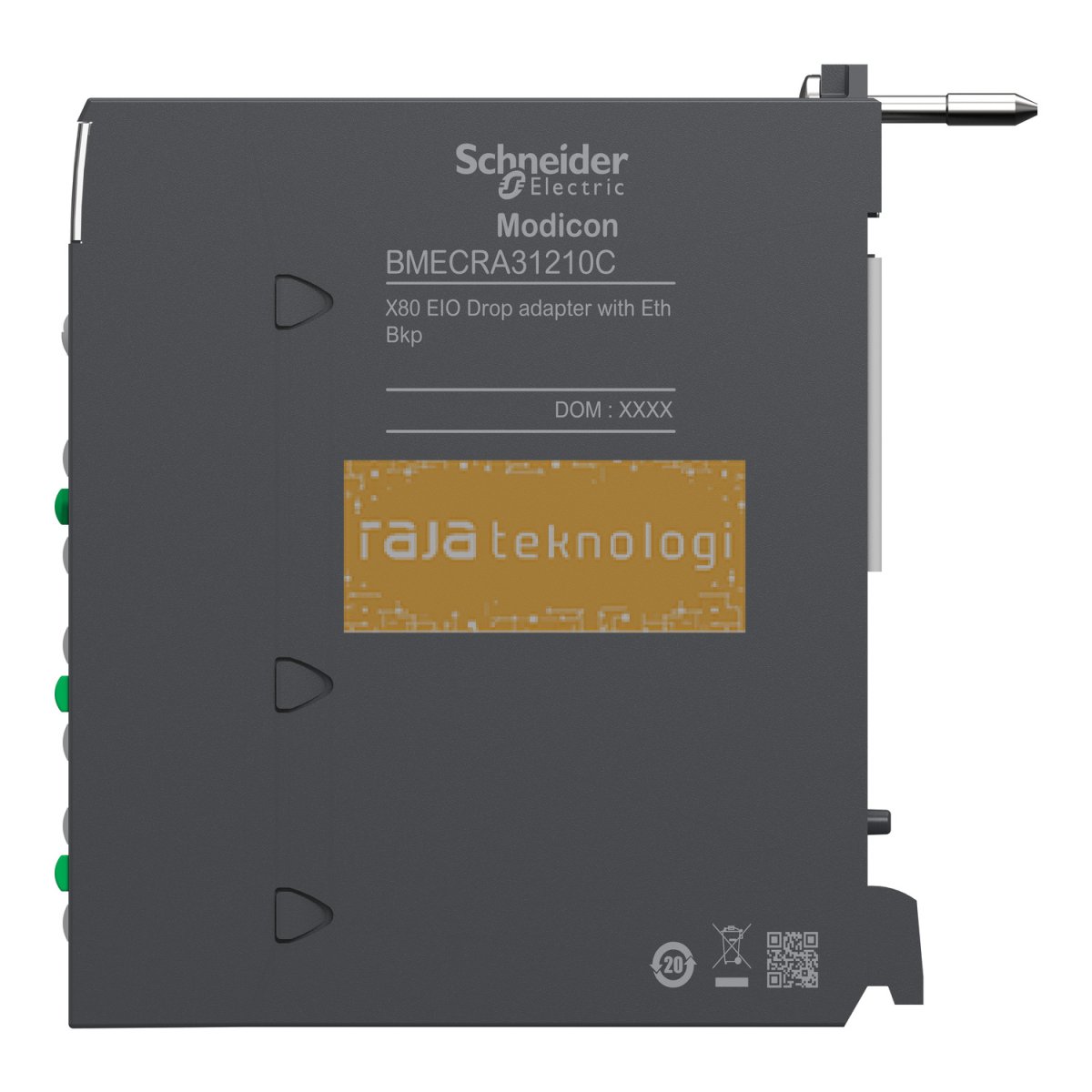 BMECRA31210C - Modicon X80 EIO Drop adapter with Ethernet backplane - coated #7