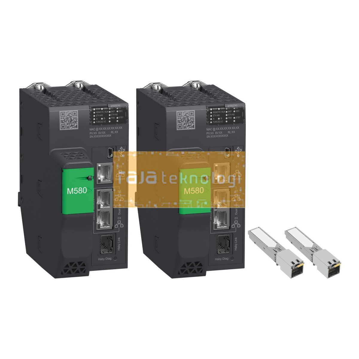 BMEH584040K - Kit made of: 2x BMEH584040 + 2x 490NAC0100