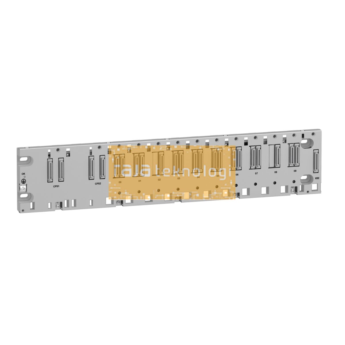 BMEXBP1002 - Rack X80 - 10 slots - Redundant PS - Ethernet backplane