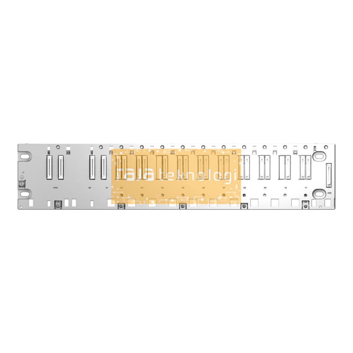 BMEXBP1002 - Rack X80 - 10 slots - Redundant PS - Ethernet backplane #6