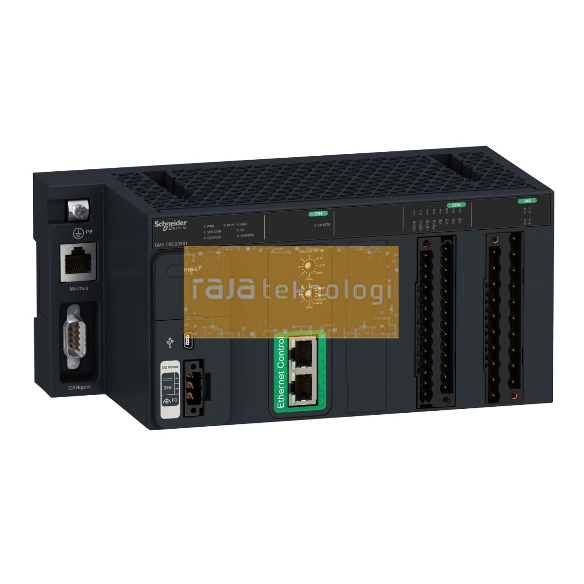 BMKC8020301 - Modicon MC80, Controller, 8 DI, 12 DO, 4 AI