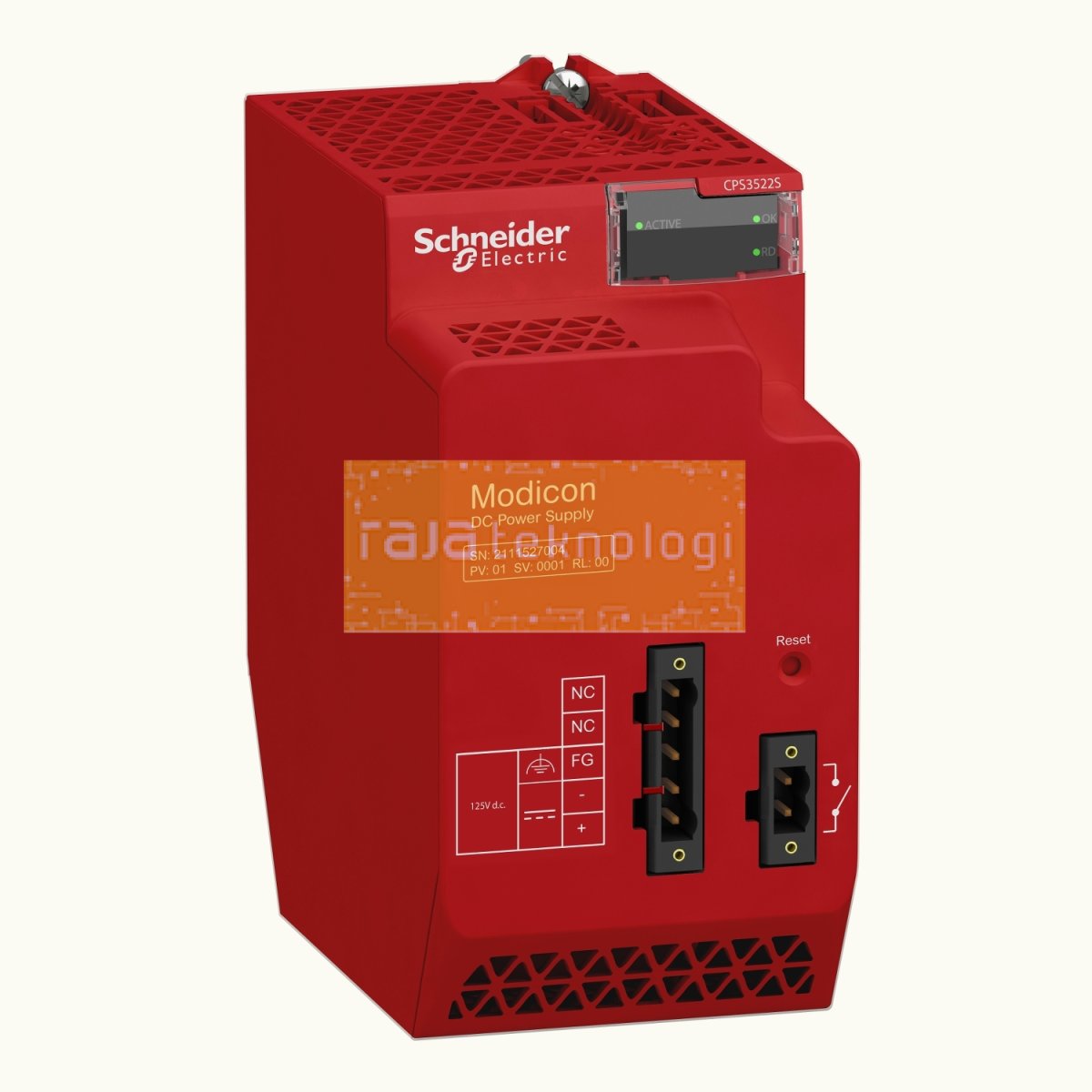 BMXCPS3522S - Redundant power supply module X80 - 125 V DC - Safety