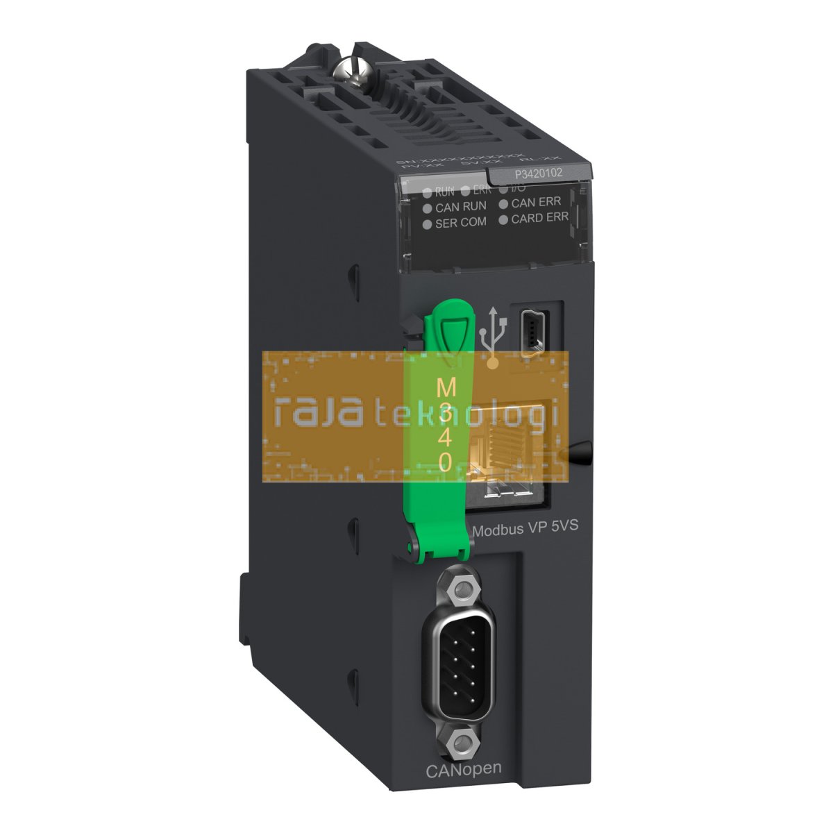 BMXP3420102 - Processor module M340 - max 1024 discrete + 256 analog I/O