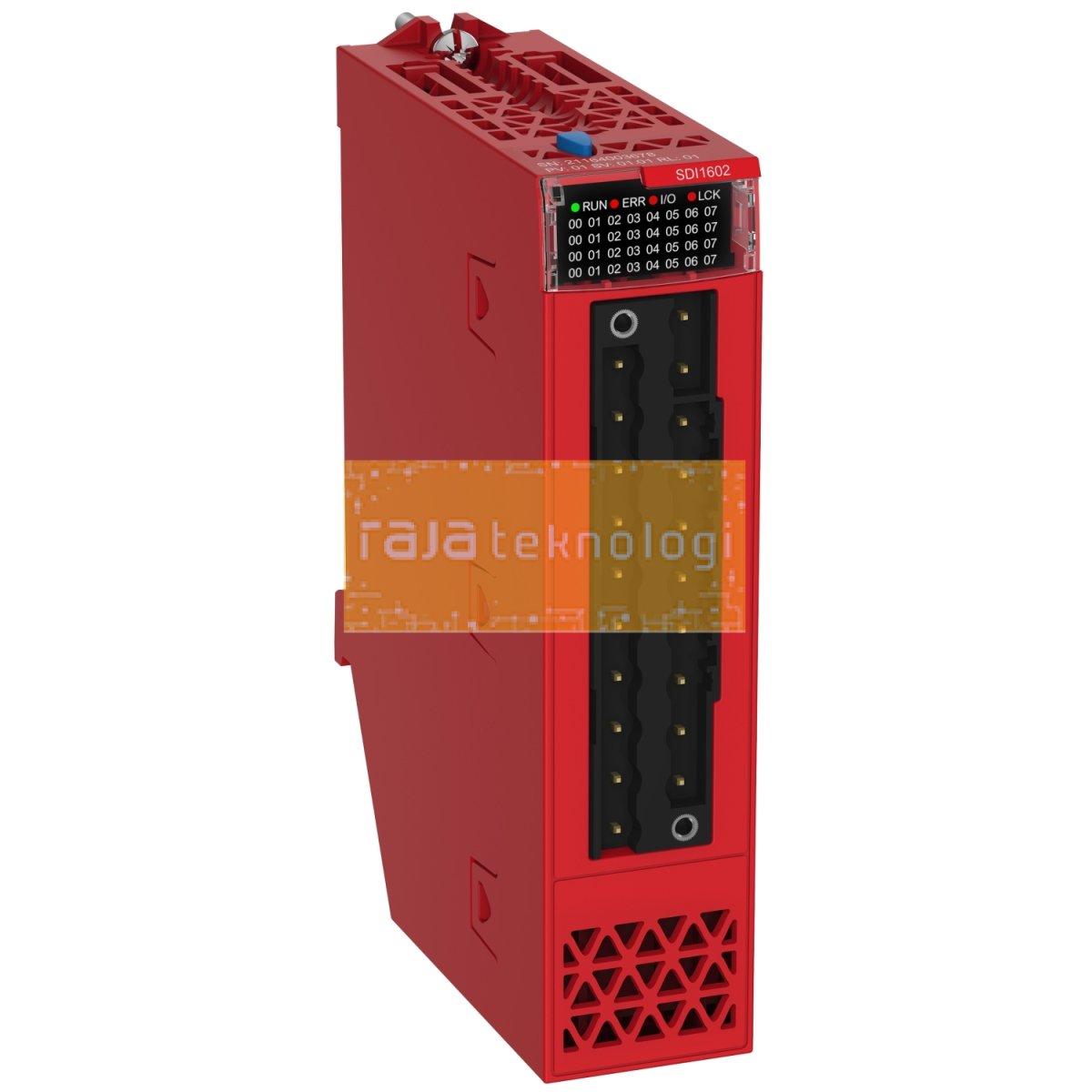 BMXSDI1602 - Safety discrete input module, Modicon X80, 16 inputs, 24V DC positive