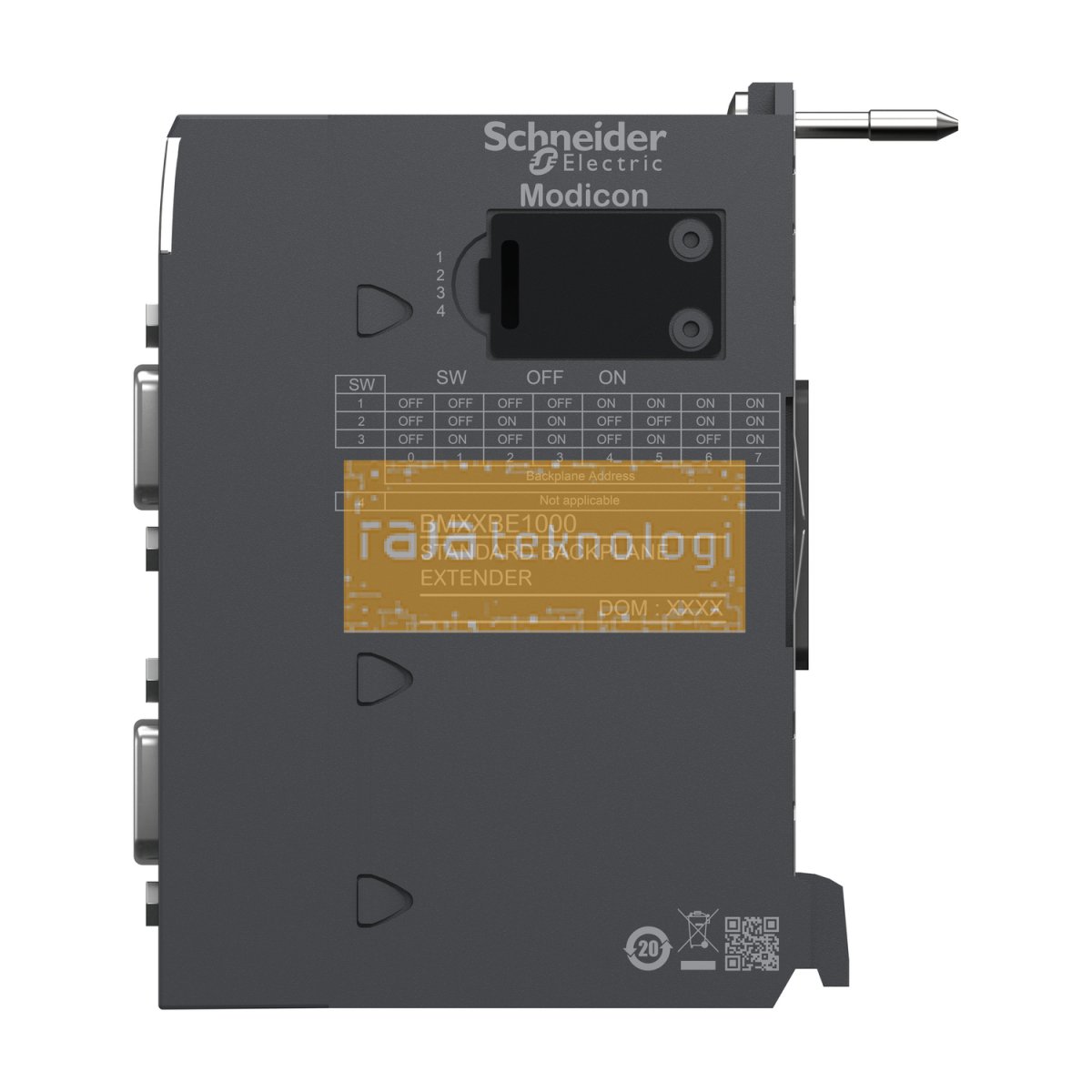 BMXXBE1000 - Backplane expander M340 - for multiracks configuration #3