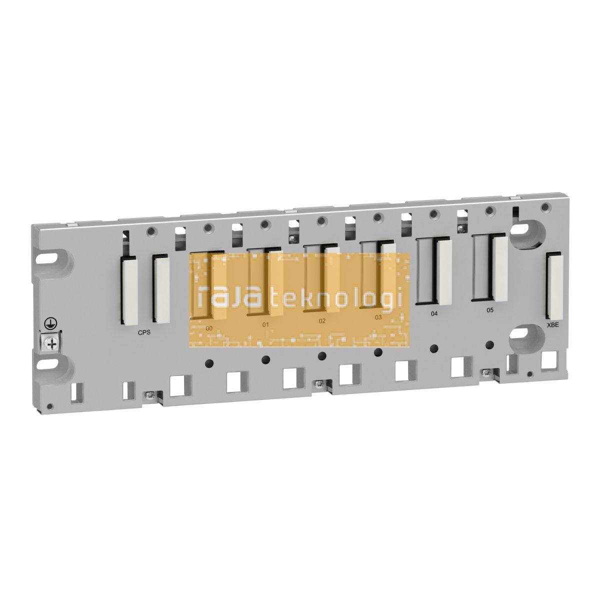 BMXXBP0600 - Rack M340 - 6 slots - panel, plate or DIN rail mounting