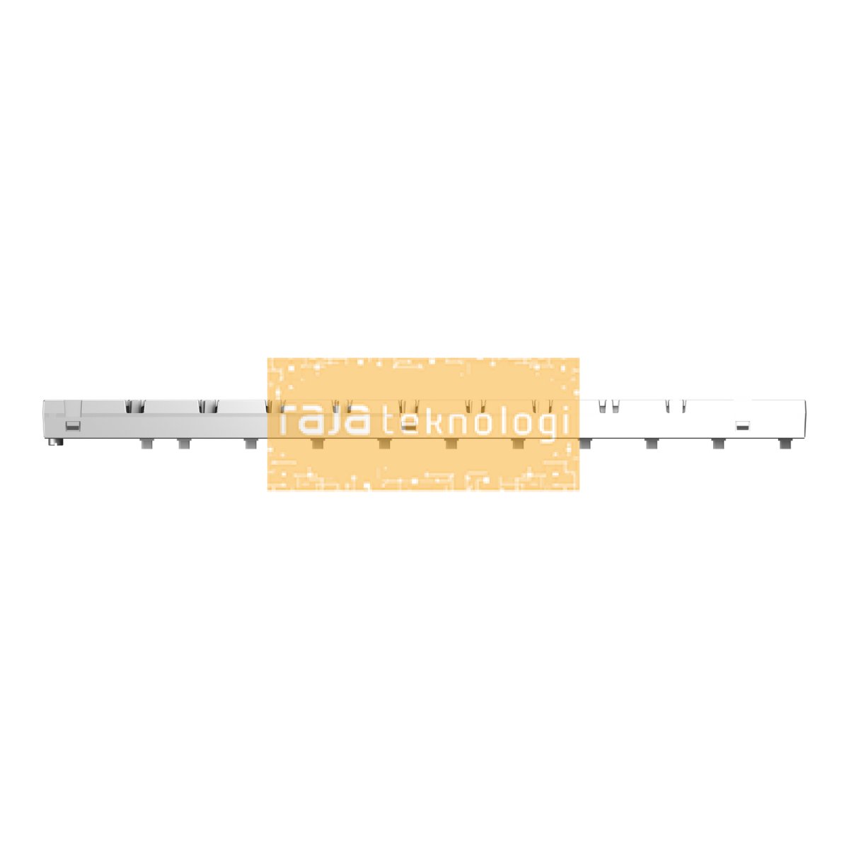 BMXXBP0800 - Rack M340 - 8 slots - panel, plate or DIN rail mounting #6