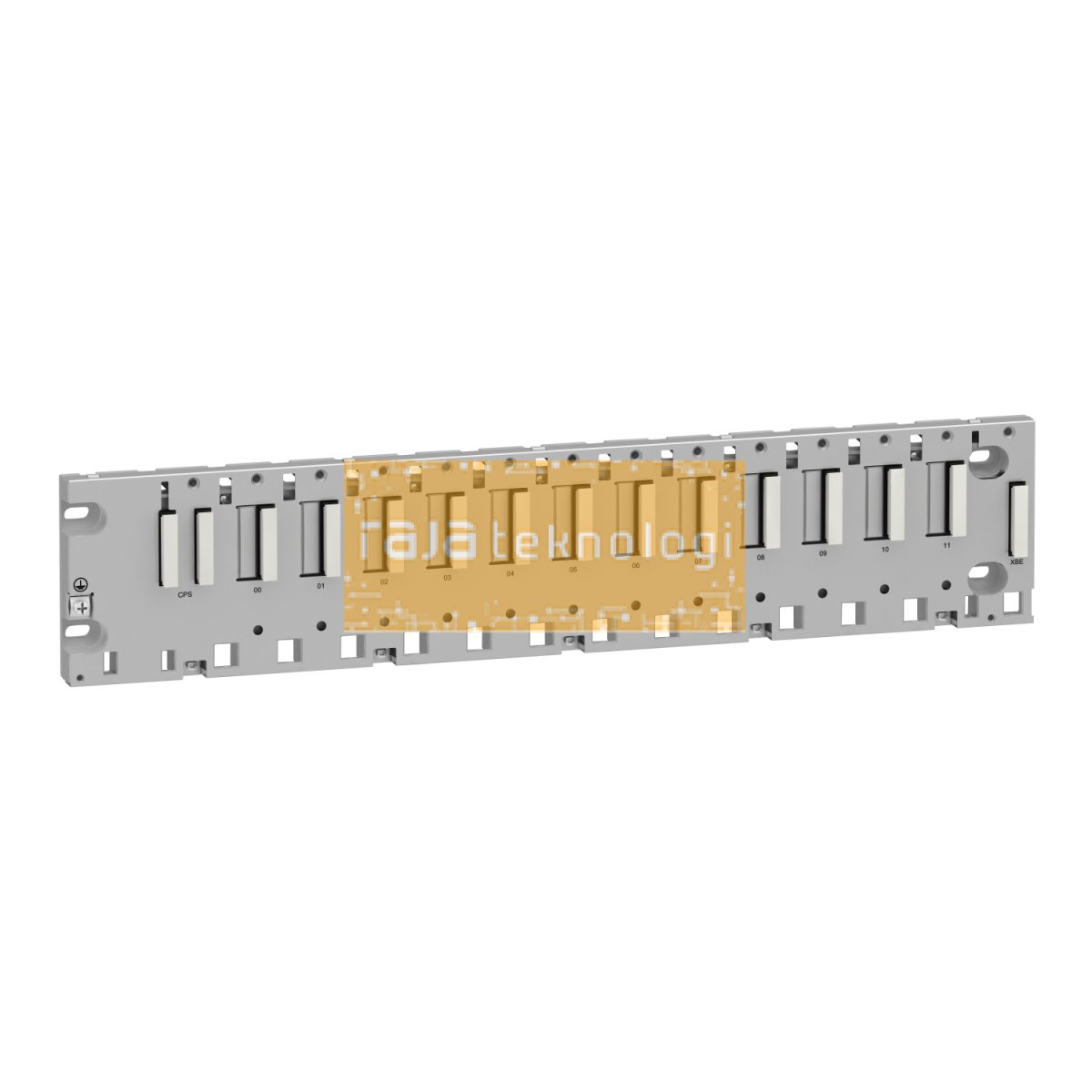 BMXXBP1200 - Rack M340 -12 slots - panel or plate mounting