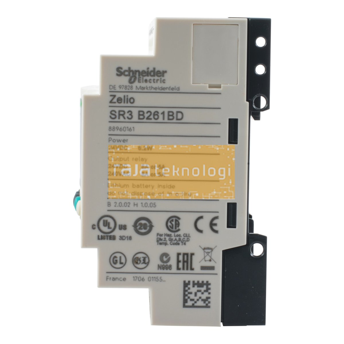 SR3B261BD - Modular smart relay Zelio Logic - 26 I O - 24 V DC - clock - display #5
