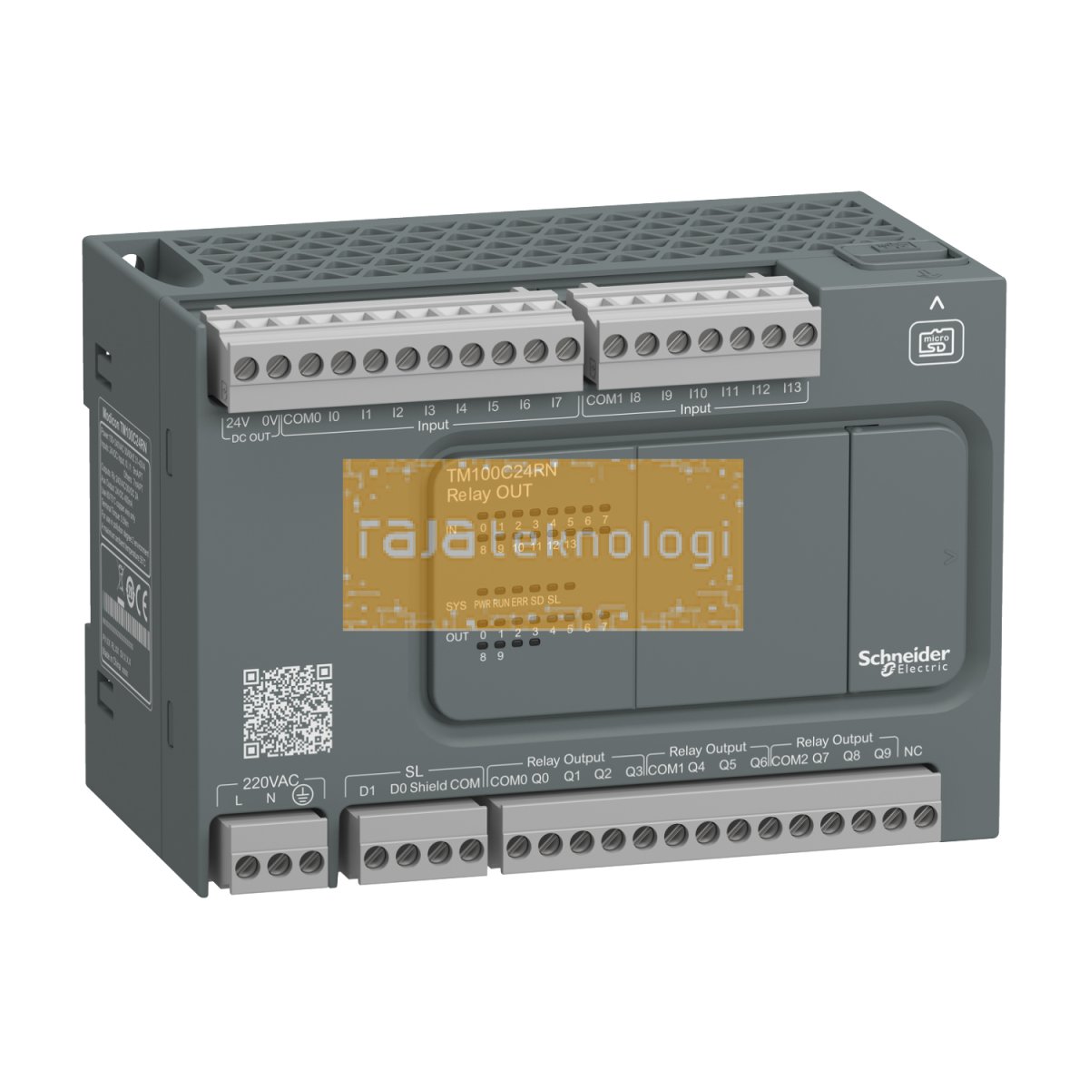 TM100C24RN - Controller M100 - 14I/10O relay - 220VAC