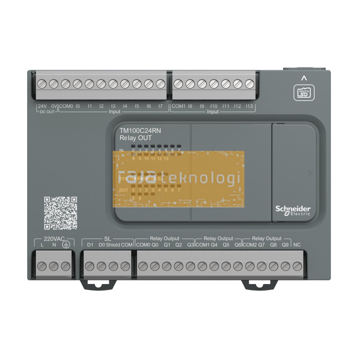TM100C24RN - Controller M100 - 14I/10O relay - 220VAC #2