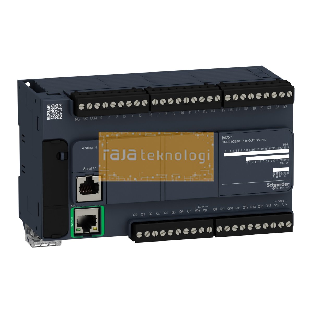 TM221CE40T - Controller M221 40 IO transistor PNP Ethernet