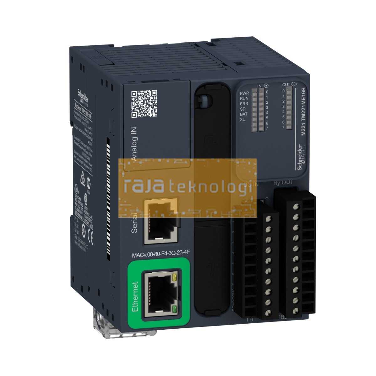 TM221ME16R - Controller M221 16 IO relay Ethernet