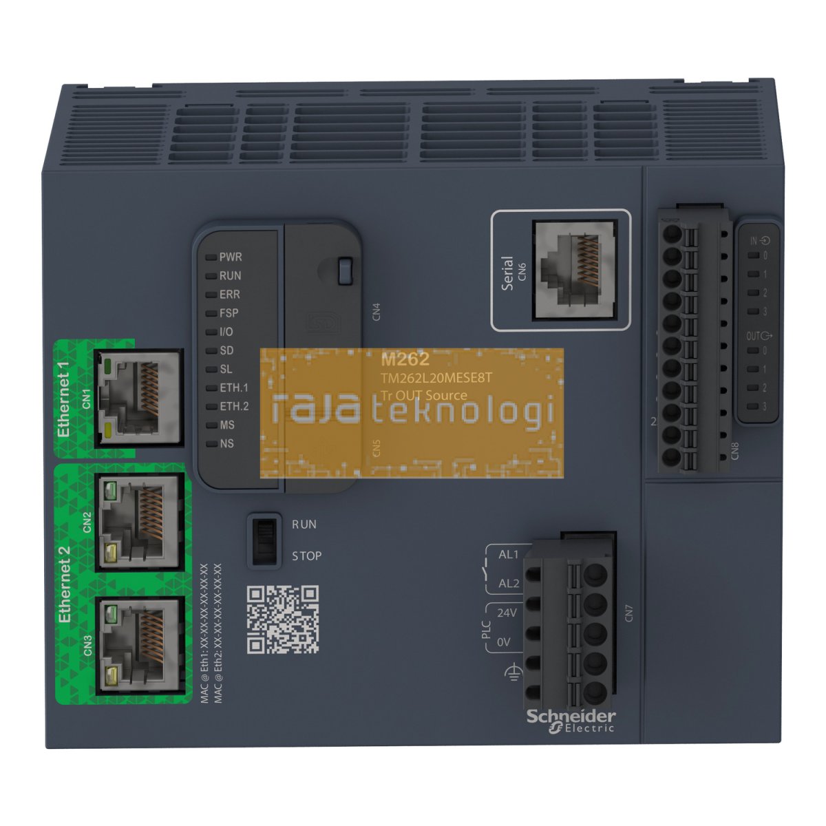 TM262L20MESE8T - Logic controller, Modicon M262, 3ns per instruction, Ethernet #4