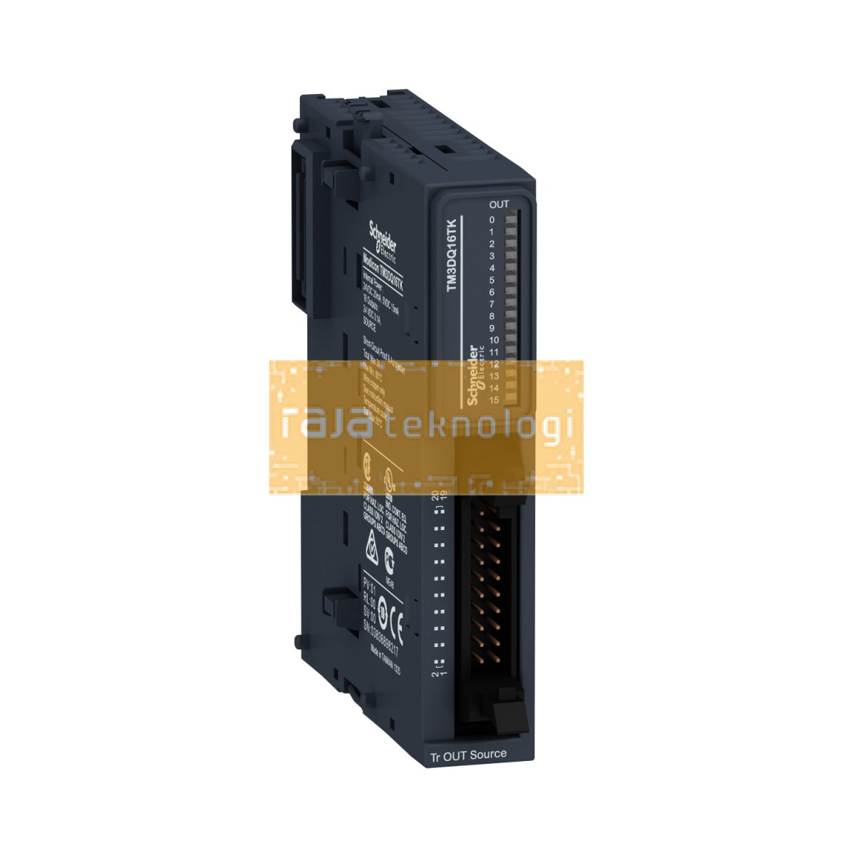 TM3DQ16TK - Module TM3 - 16 outputs transistor PNP HE10