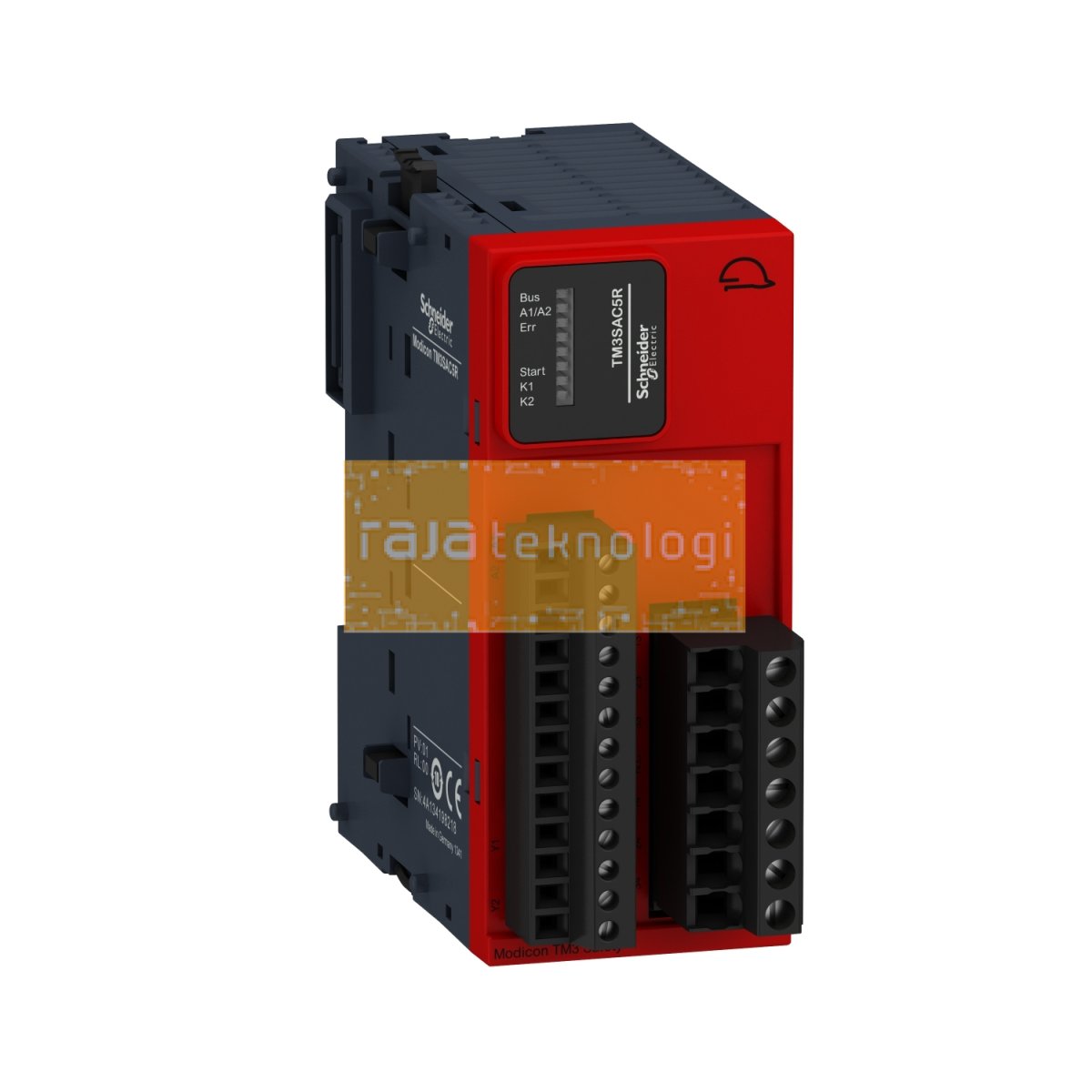 TM3SAC5R - Modicon TM3 Safety module - 1 Function, Cat 3 PL d/SIL CL2 (screw) 24Vdc
