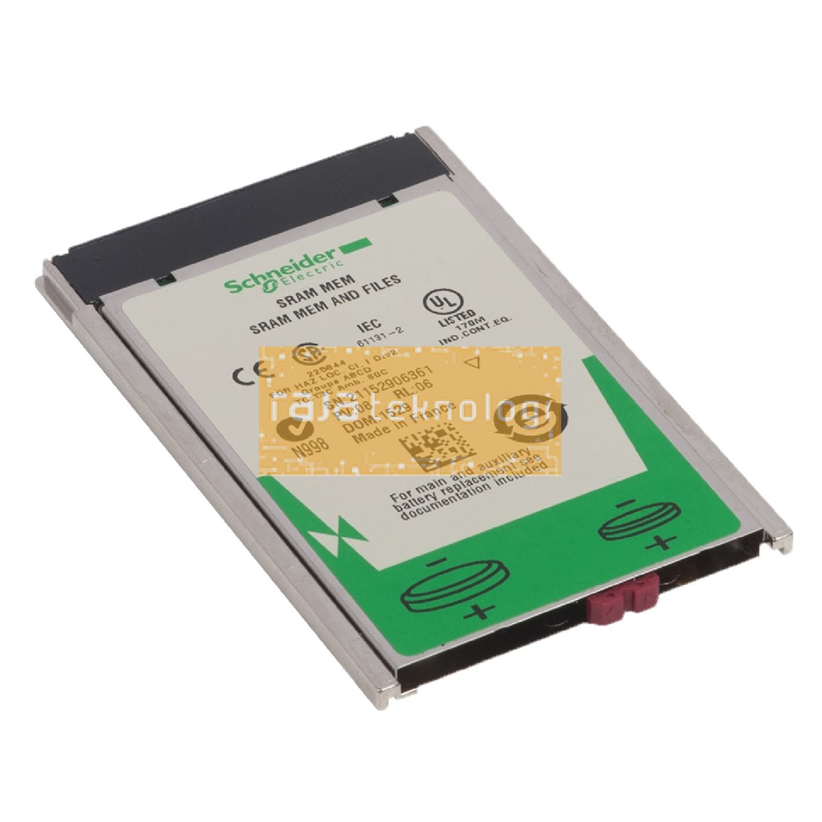 TSXMCPC002M - Flash EPROM and SRAM memory extension - for processor - 1024 kB, 2048 kB