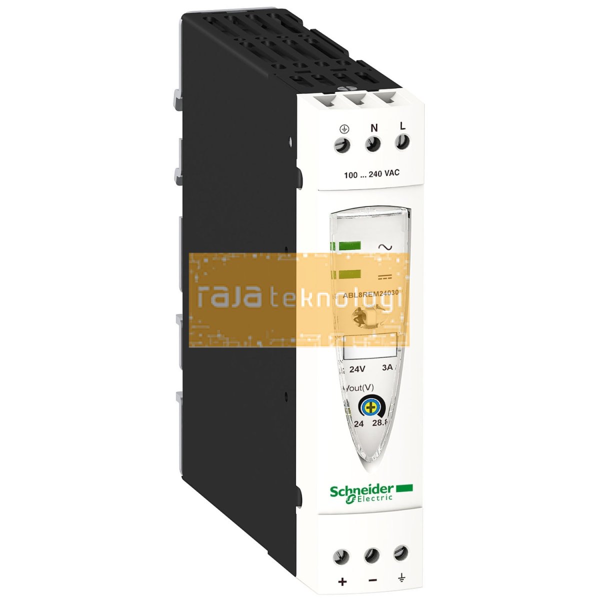 ABL8REM24030 - Regulated SMPS - 1 or 2-phase - 100..240 V AC - 24 V - 3 A