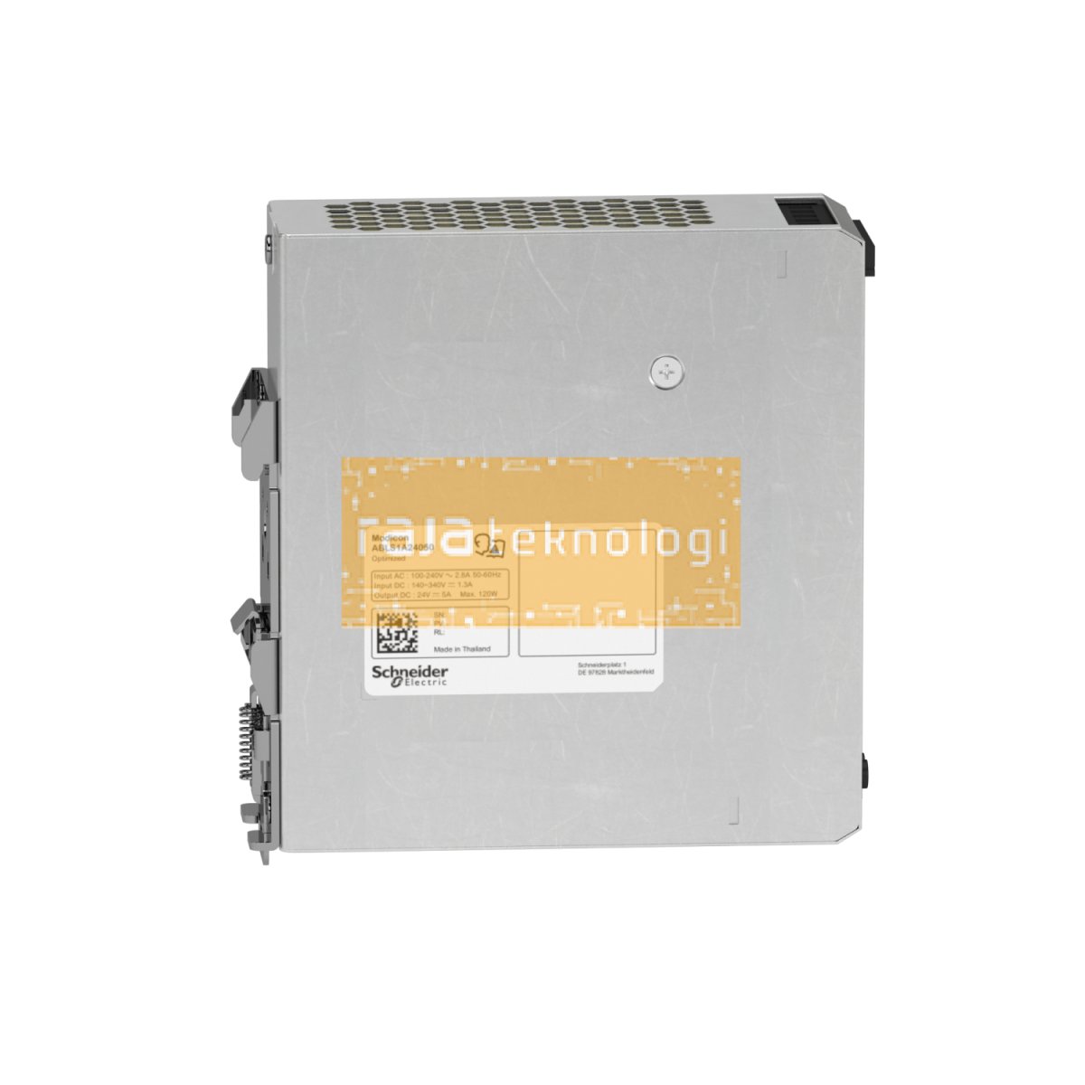 ABLS1A24050 - Regulated Power Supply, 100-240V AC, 24V 5 A, single phase, Optimized #4