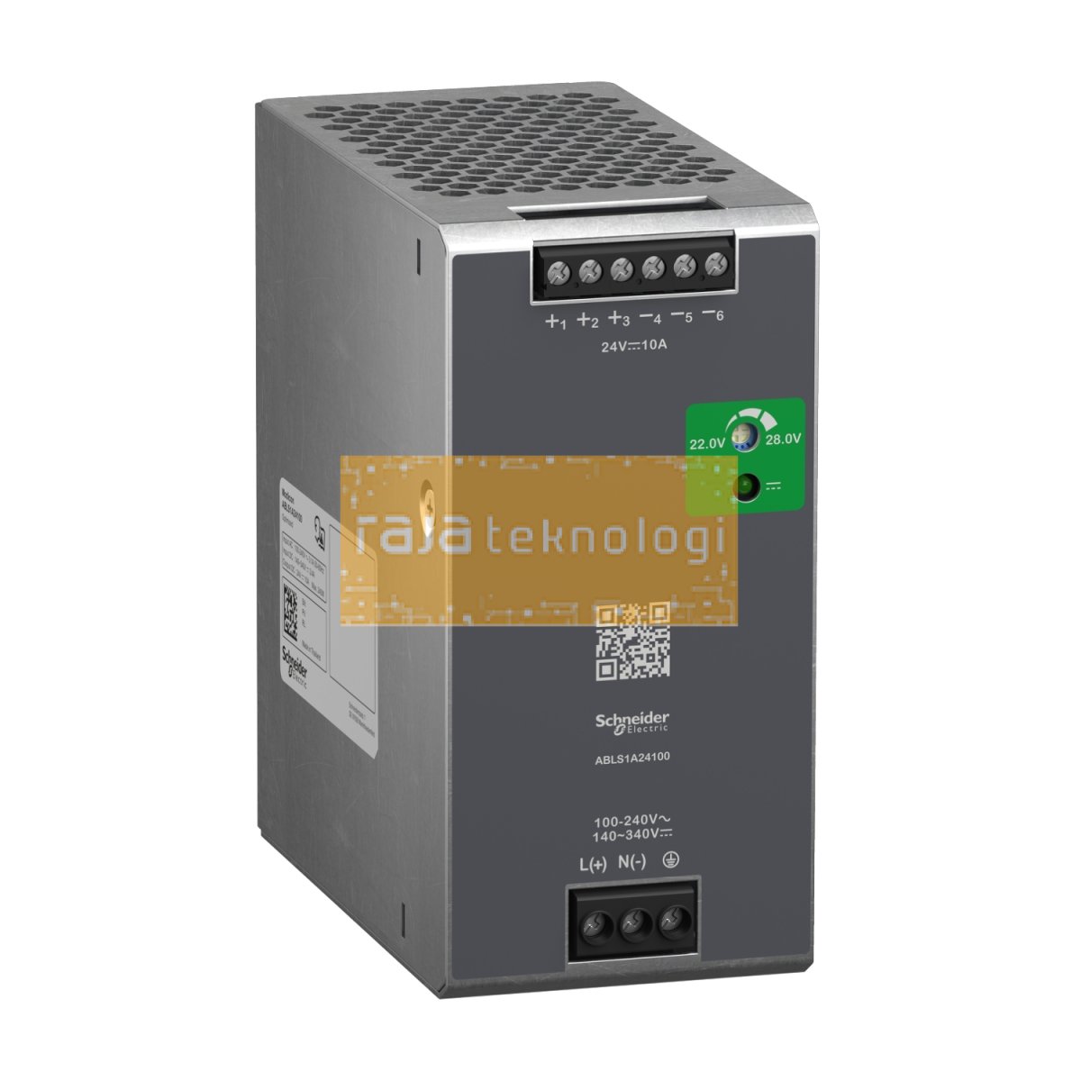ABLS1A24100 - Regulated Power Supply, 100-240V AC, 24V 10 A, single phase, Optimized