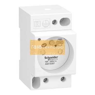 DIN socket iPC -2P+E -16A-250VAC-NFC15100 -french std-with volt.pres.indic.light