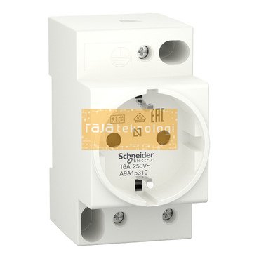 DIN socket iPC - 2P+E - 16A - 250VAC - KEMA VDE 0620 - german std