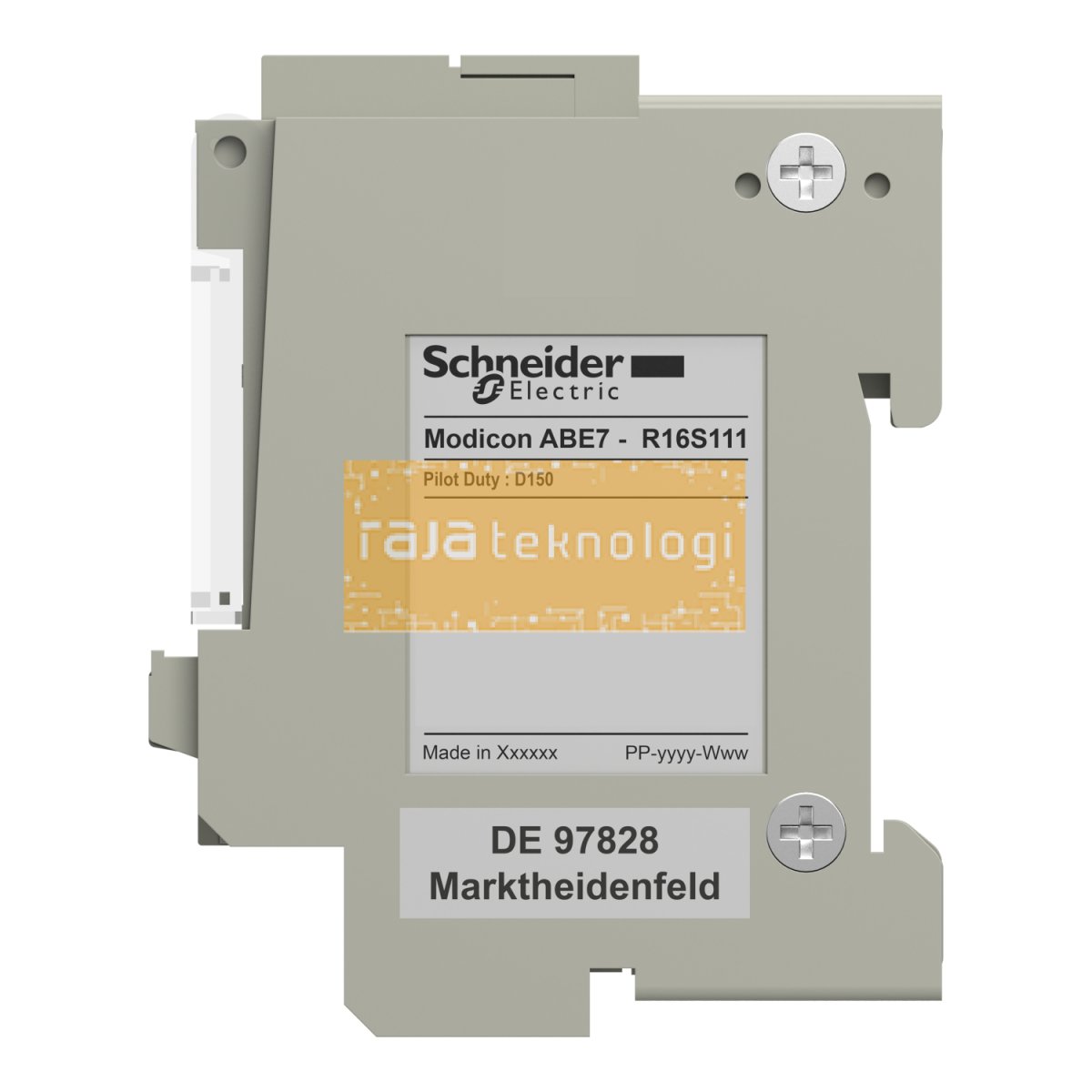 ABE7R16S111 - Sub-base - soldered electromechanical relays ABE7 - 16 channels - relay 5 mm #4