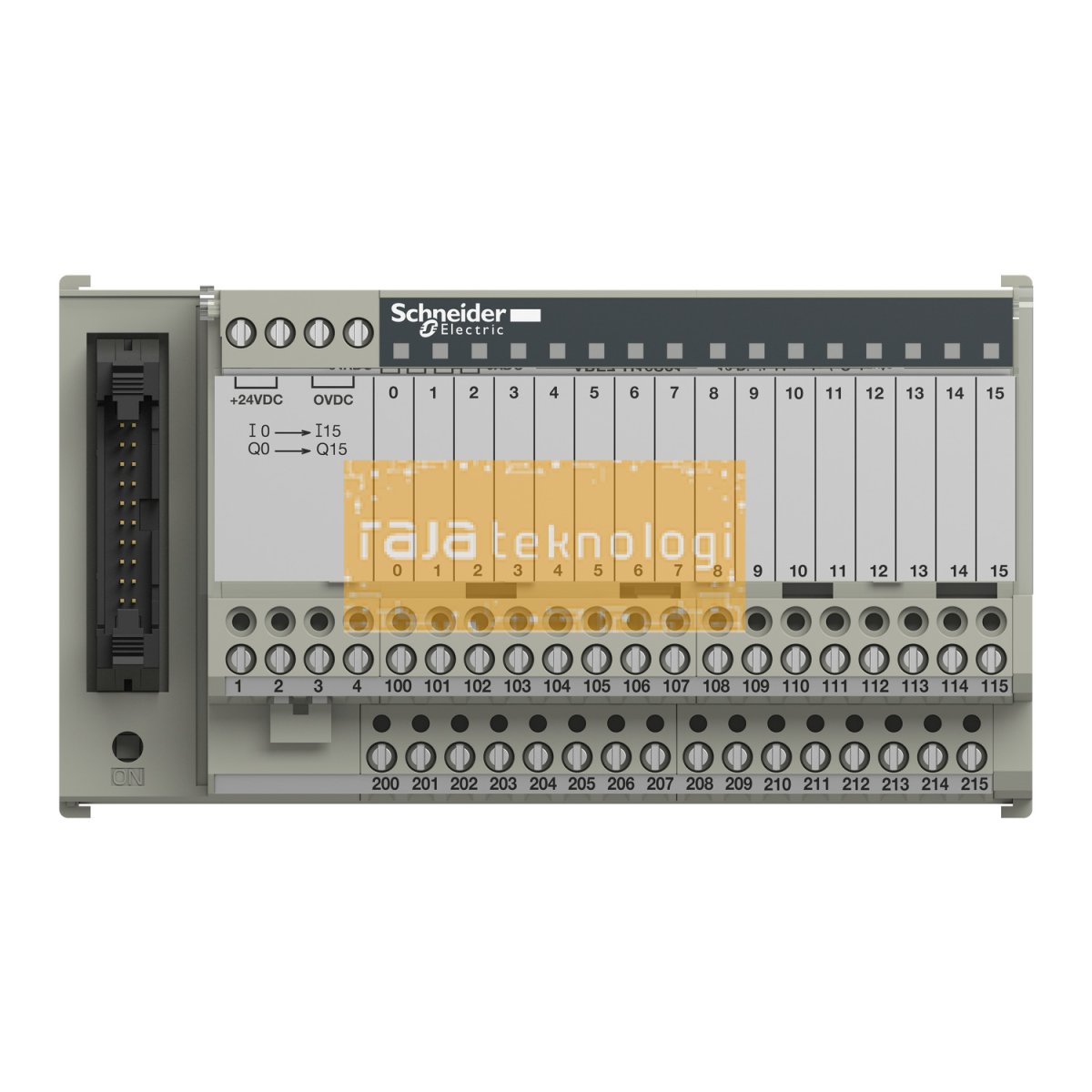 ABE7H16S21 - Passive connection sub-base ABE7 - 16 inputs or outputs - Led - isolator #7