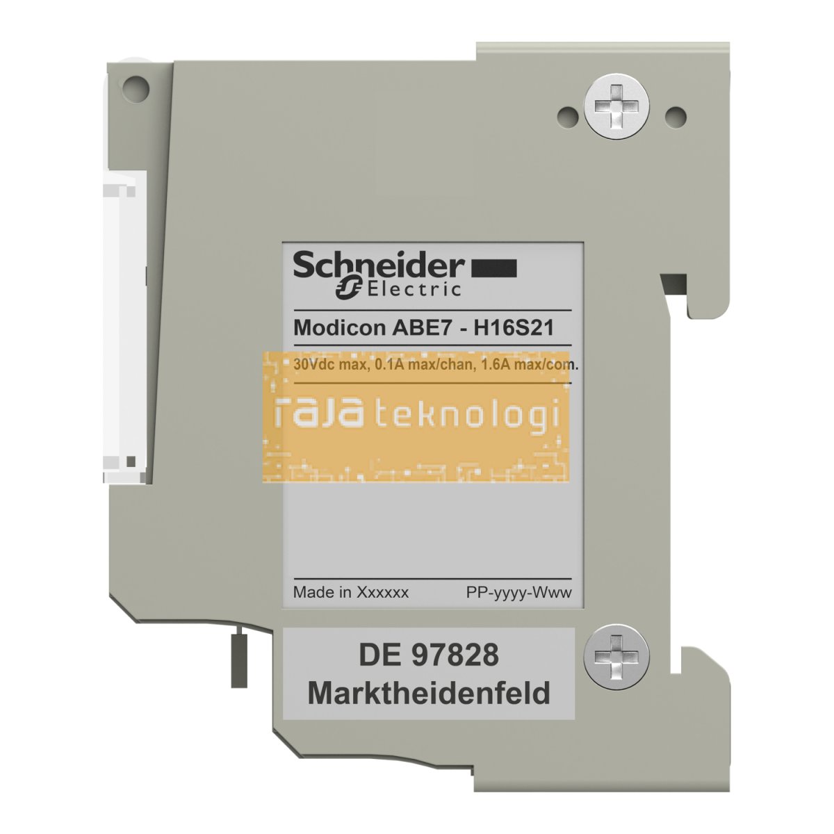 ABE7H16S21 - Passive connection sub-base ABE7 - 16 inputs or outputs - Led - isolator #5