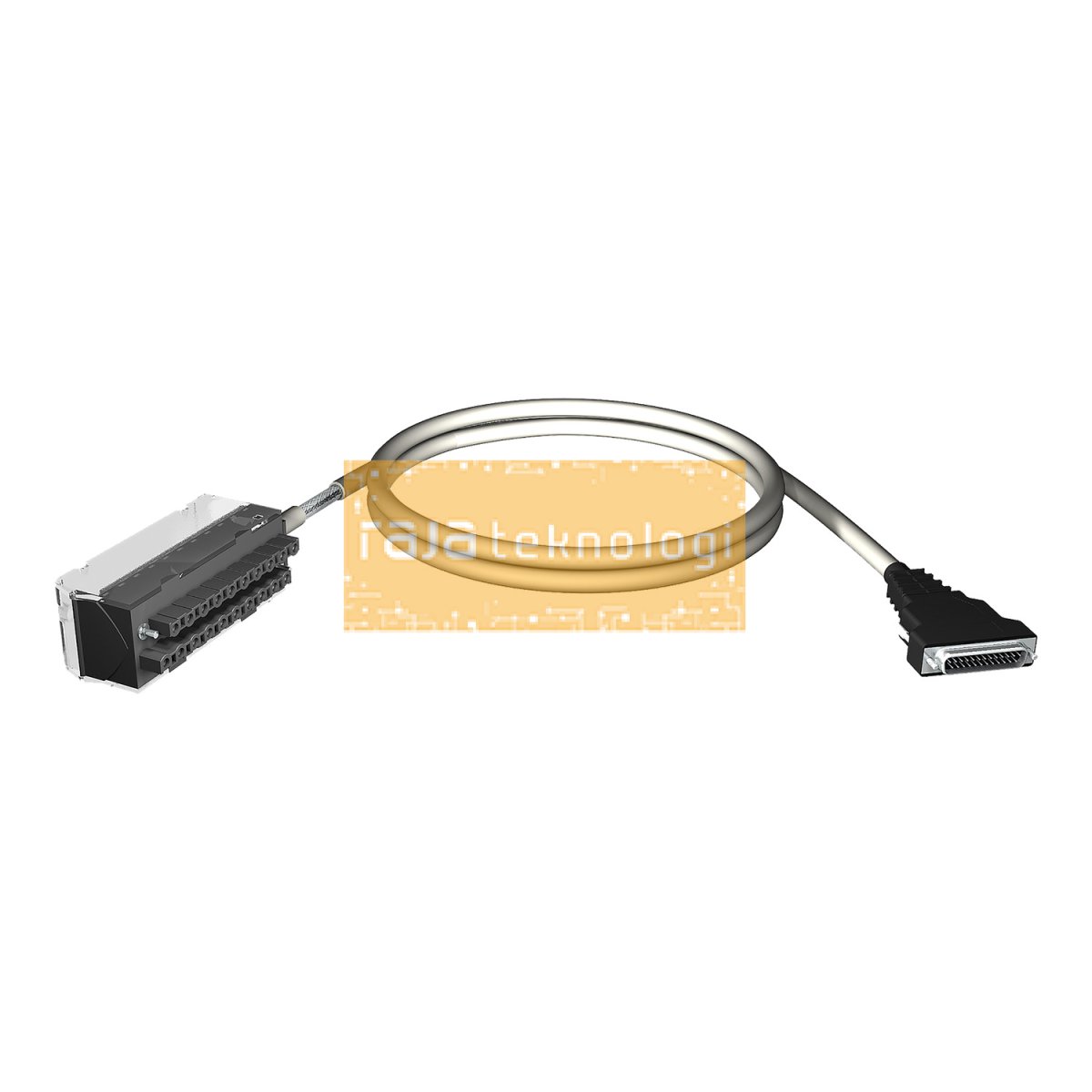 BMXFCA150 - Cord set - 20-way terminal - SUB-D25 connector - for M340 I/O - 1.5 m