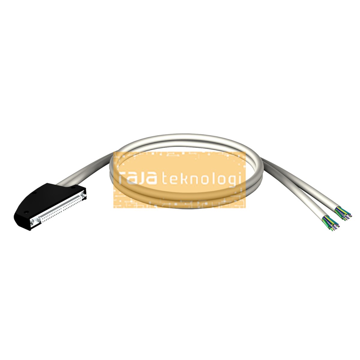 BMXFCW1003 - Cord set - 40-way terminal - two ends flying leads - for M340 I/O - 10 m