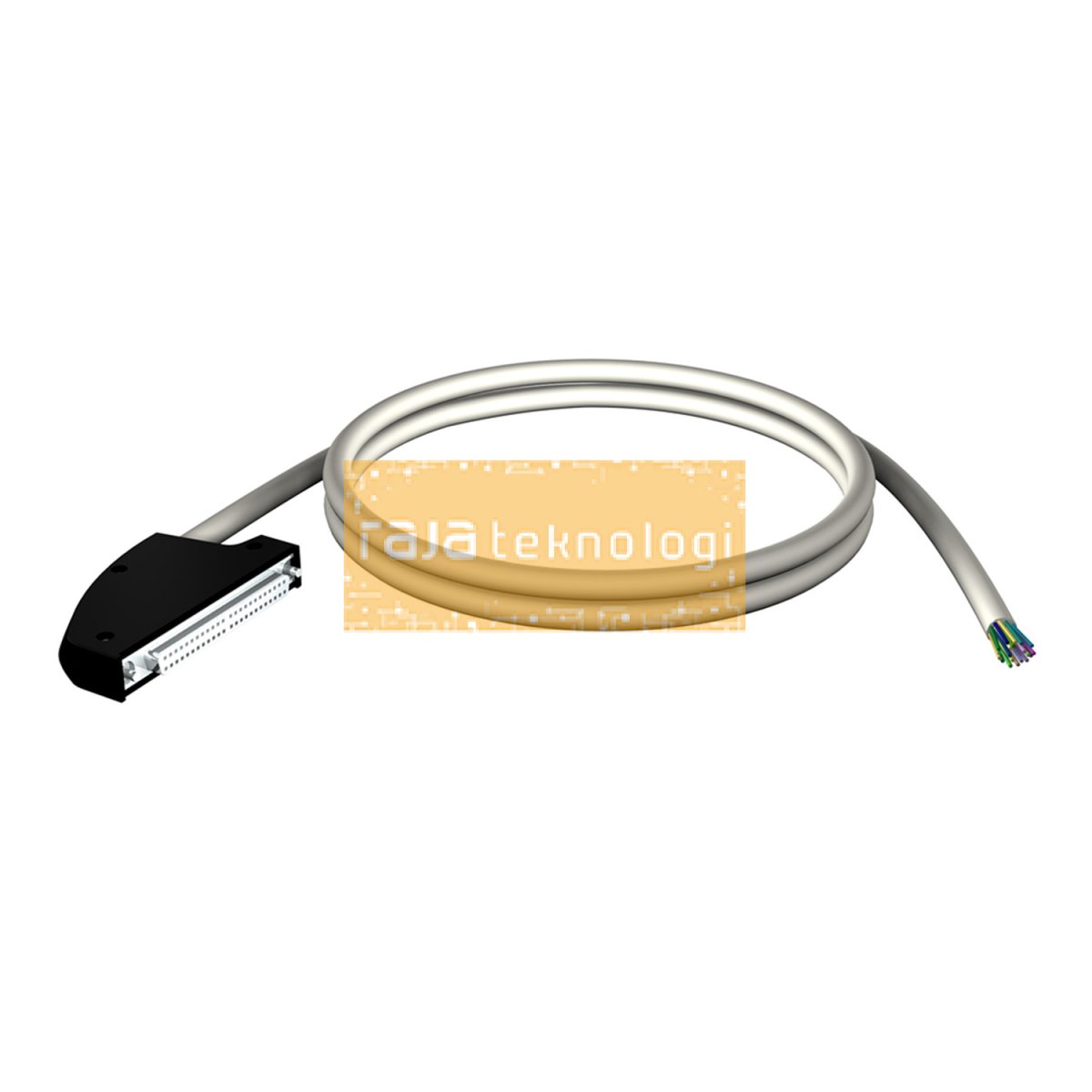 BMXFCW301 - Cord set - 40-way terminal - one end flying leads - for M340 I/O - 3 m
