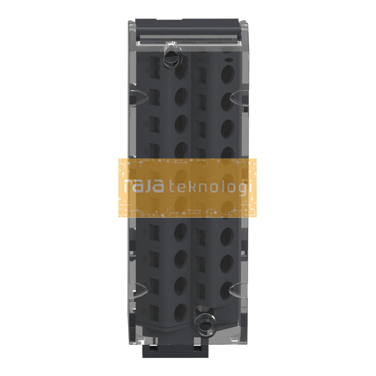BMXFTB2010 - 20-way removable screw clamp terminal block - 1 or 2 x 0.34..1.5 mm2 #7